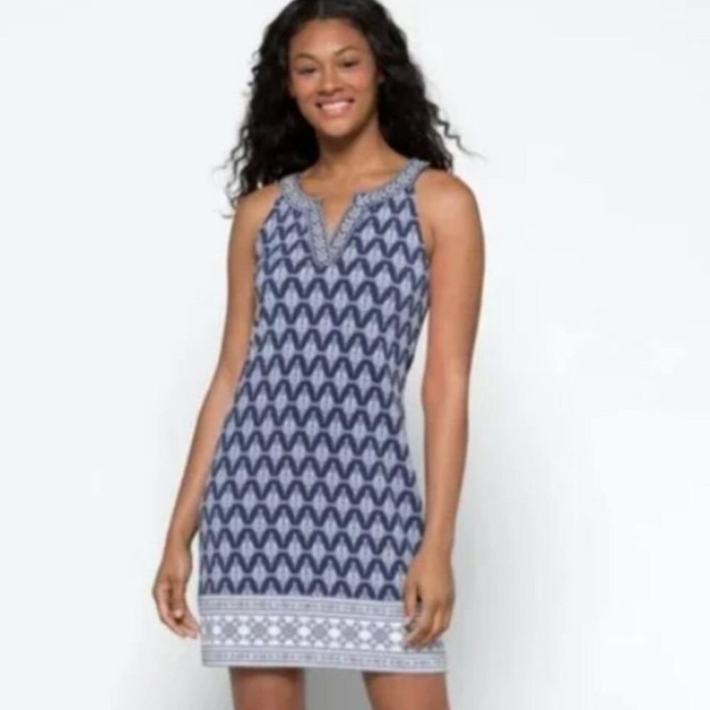 Magnolia Grace Alhambra Embroidered Knit Dress